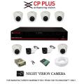 Cp Plus 8 Hd Cctv Cameras And 8Ch Hd Dvr Kit With 1Tb Hard Disk + All Accessories. 