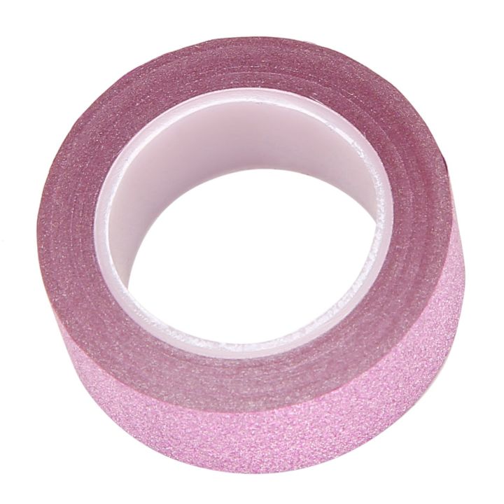 4%20Pcs%2010M%20Glitter%20Washi%20Tape%20Stick%20Self%20Adhesive%20Decorative%20Craft%20DIY%20Paper%20Pink%20-%20Image%204