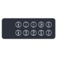 FORIDE 4X New Remote Control Replacement for Sounddock 10 SD10 Bluetooth-Compatible Speaker Digital Music System. 