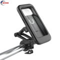 Waterproof Mobile Holder For Bicycle, Motorcycle, Bikes / Bike Phone Mount Waterproof Cell Phone Holder 360 Rotation Motorcycle Phone Case Universal Bicycle Handlebar Phone Mount with Sensitive Touch Screen Fit Below 6.7" Smartphone. 