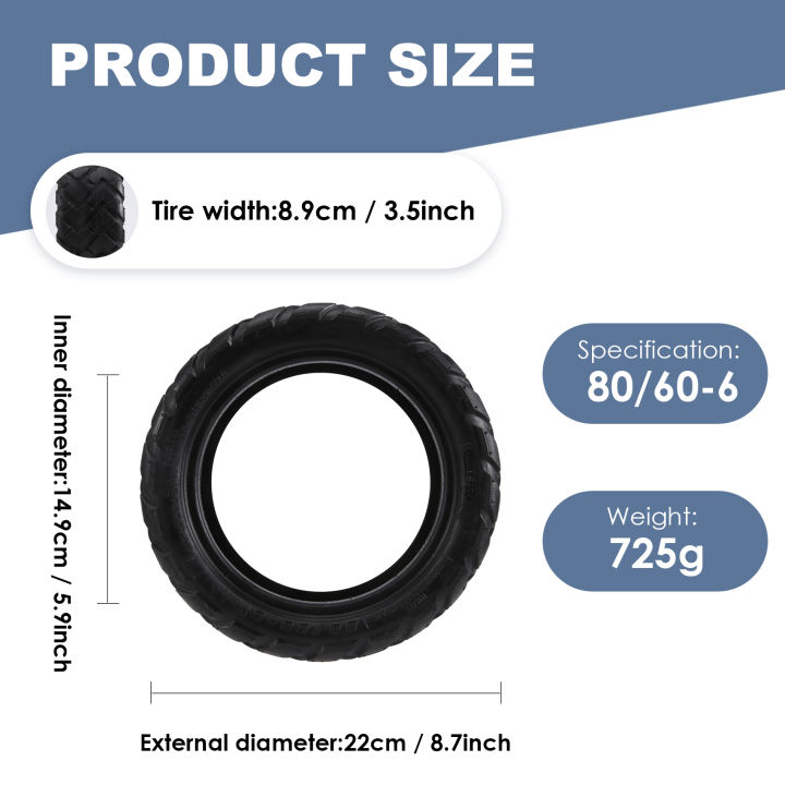 FORIDE%2080/60-6%20Tire%20Tubeless%20Tire%20Scooter%20Wear-Resistant%20for%20New%20Electric%20Scooter%20Mini%20Kibe%20for%20All%20of%20This%20Model%20-%20Image%202