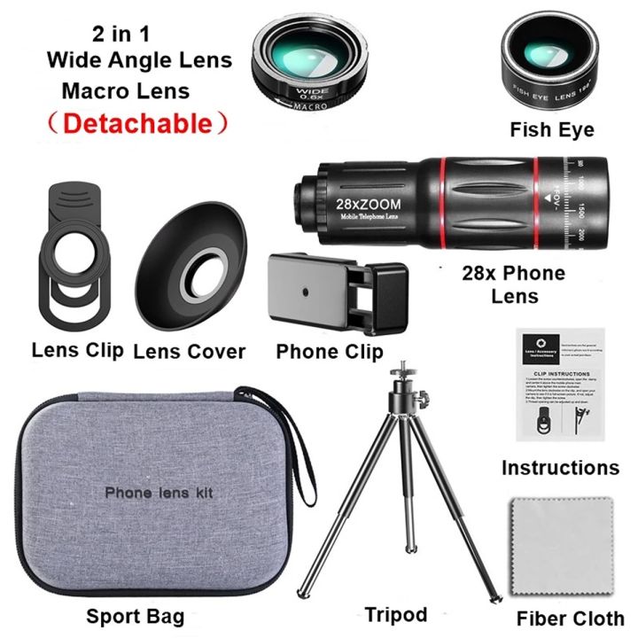 28X%20HD%20Mobile%20Phone%20Camera%20Lens%20Telescope%20Zoom%20Macro%20Lens%20for%20Smartphone%20Fish%20Eye%20Lente%20Para%20Celular%20-%20Image%205