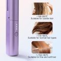 Rechargeable Mini Hair Straightener Brush, Portable Straightening Comb. 