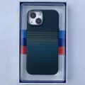 iPhone 15 and iPhone 15 Pro Max Luxo Life Magasafe Ultera-Thin Premium Carbon Fiber Style Magnetic Phone Case Aluminum Camera Frame + Support Wireless Charger For iPhone. 