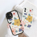 FELMYST for Redmi Note 10 Pro Note 10 Pro Max Back Cover PU Leather Beautiful Flowers Print Soft Silicone Edge Phone Case. 