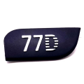 1 PCS for Cover Fuselage Name Plate for 77D Tag Plate Nameplate Camera Repair Parts ABS. 