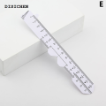 DISICHEN New 1Pc PD Ruler Measure Optical Vernier PD Ruler Pupil Distance Meter Eye Ophthalmic Tool Eye Occluder For Vision Test Eye Care. 