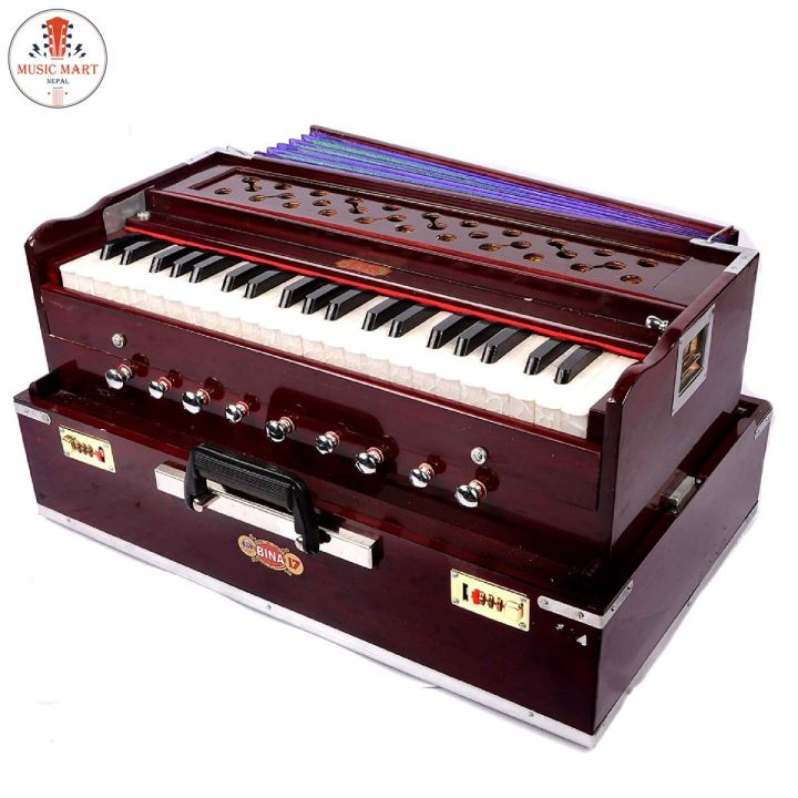 Bina 17 Harmonium with Bag