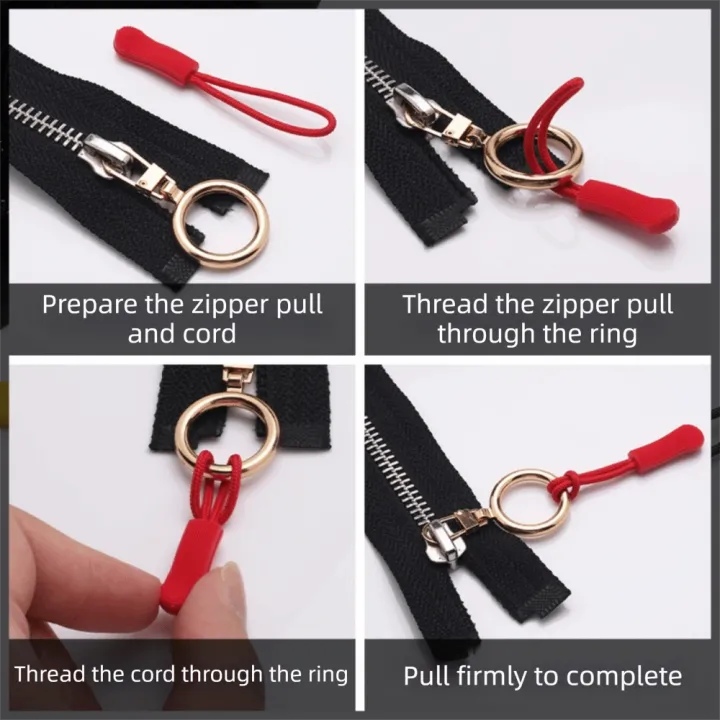 150%20Pcs%20Durable%2015%20Colors%20Zipper%20Pulls%20Strong%20Polyester%20Cord%20Lock%20Mechanism%20Zip%20Clip%20Buckle%20Slider%20Cord%20Rope%20Puller%20for%20Bag%20-%20Image%203