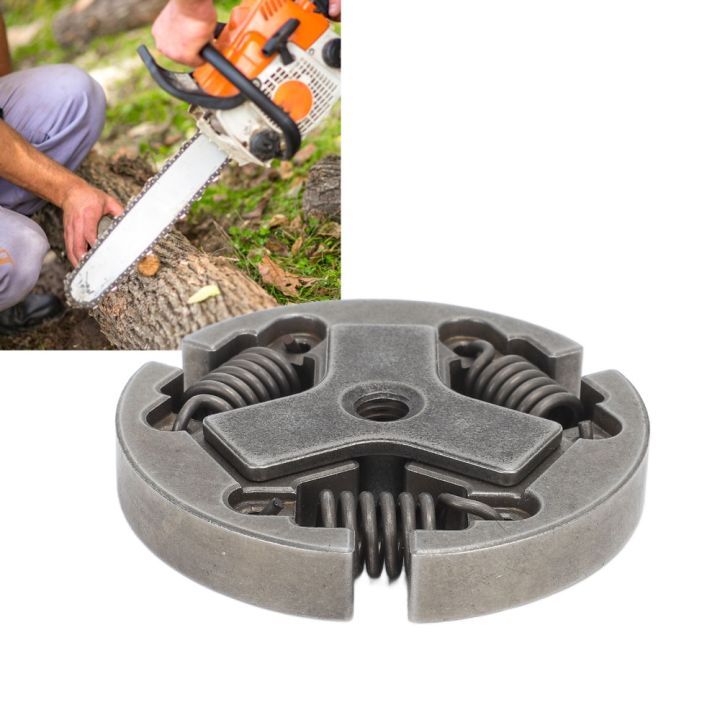Durable%20Aluminum%20Alloy%20Clutch%20Replacement%20Dark%20Silver%20Compact%20String%20Trimmer%20Parts%20Easy%20to%20Install%20Brushcutter%20Parts%20for%20CS370%20CS400%20CS440%20CS450%20CS400F%20CS370F%20-%20Image%207