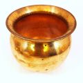 Pure Copper Puja Loota 9Cms Pooja Tama Sano Lota Lotki. 