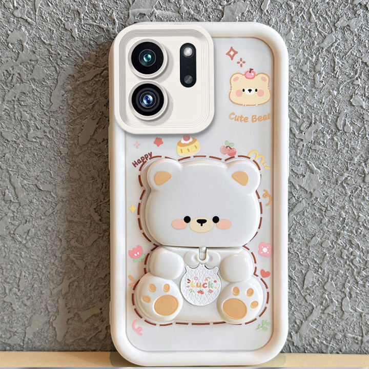 Case%20for%20oppo%20Reno%2014%20pro%205g%20reno%2014%205g%20Reno%2014F%20phone%20casing%20back%20cover%20Softcase%20Silicone%20shockproof%20Cover%20new%20design%20aesthetic%20Rotatable%20mirror%20Cute%20Bear%20with%20holder%20JTXXZJ01%20-%20Image%203