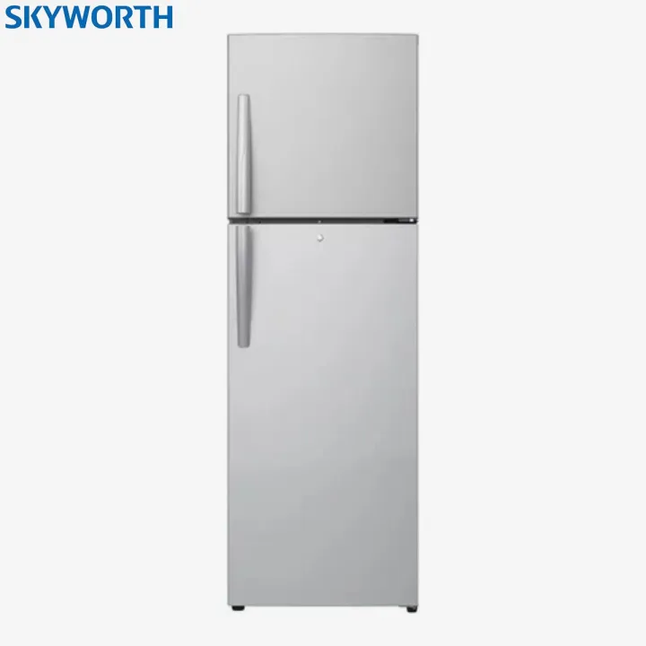 SKYWORTH%20Silver%20Color%20Double%20Door%20275%20Ltr%20Refrigerator%20Model%20No.%20SRD-325WTBI%20-%20Image%202