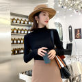 Tailor Stitch Turtle Neck Stretchy Full Sleeve High Neck For Women. 