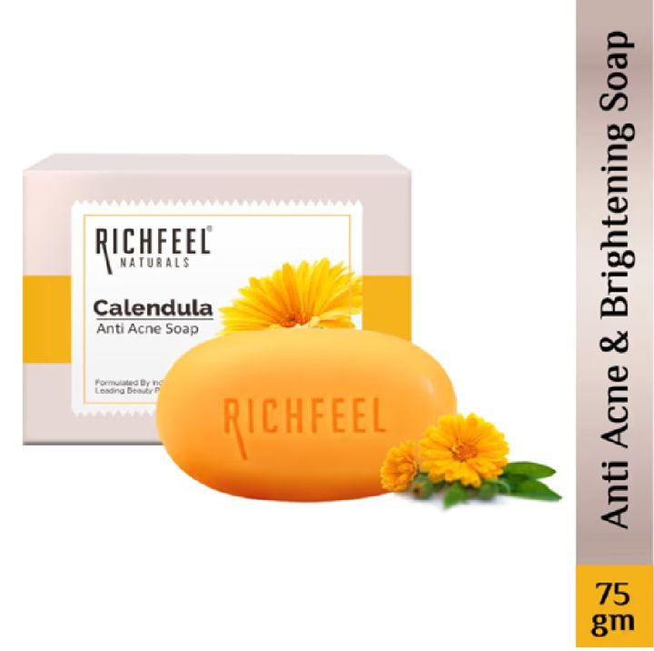 Richfeel Calendula Anti Acne Soap - 75g