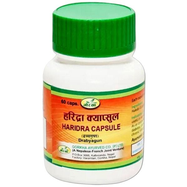 Turmeric Capsules - 400mg Curcumin - AntiInflammatory Antioxidant Boosts Immunity and Overall Health - Haledo Besar Extract Haridra 60 Capsule