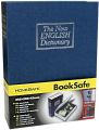 Safe Lock Box Dictionary Diversion Book Safe with Combination Lock Safe Security Cash Money Box Blue. 
