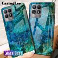 And the boy Realme phone case fashion big me 8i lee for Casing in Real stone tempered glass protector soft silicone back case for 8i phone case for girls. 