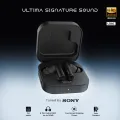 Ultima Aura Earbuds, Hi-Res Audio Certified with Sony LDAC, Multi-Function Rotating Crown with in App Customization, 6 Mic Crystal Clear Audio & Hybrid ANC up to 50 dB, App Support, Multi-Point Connectivity, (10 Mins = 180 Mins Playtime), 3D Audio, Bl 5.4. 