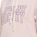 Women Full Sleeve Printed Hooded Light Pink Sweatshirt For Women Stylish Winter Outer Hoodies for Girls Winter Wear. 