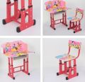 Study Table/Metal And Wood Study Table And Chair Set For Kids/table-chair. 