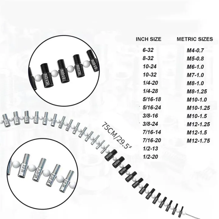 Portable%20Thread%20Tester%20Bolt%20Nut%20Screw%20Bolt%2026%20Male/Female%20Size%20Gauge%20Measuring%20Tool%20Kit%20-%20Image%206