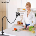 Sutuiying 1PC Live Bracket Lazy Overhead Bedside DesktopMobile Phone Overhead Luxury Clamp Bracket Flexible Long Arm Lazy Person Bracket. 