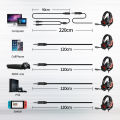 PLEXTONE G700 Extra Bass Noise Isolation 3.5mm Gaming Headset Earphones Stereo Gamer Headphones With Mic For Smartphone PC XBOX PS4. 