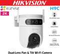 Ezviz H9C Dual Lens 3MP Wired/Wireless PTZ,Two Way Audio IP Outdoor CCTV Camera. 