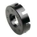 Bicycle Spoke Wrench 8 Way Groove Bike Wheel Rim Adjuster Spanner Bicycle Repair Tool Spoke Tool Black. 