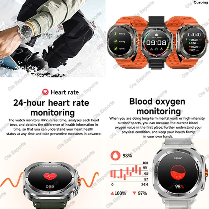QuepingFashion%202025%20New%20Galaxy%20Smart%20Watch%207%20Ultra%20Men%20AMOLED%20Screen%20Multi-Function%20Sports%20Fitness%20Tracker%20Health%20Women%20smart%20watch%20for%20Samsung%20-%20Image%205