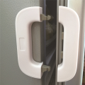 Refrigerator Freezer Door Lock for Kids Child Proof Refrigerator Latch Lock No Tools Required Easy Installation White. 