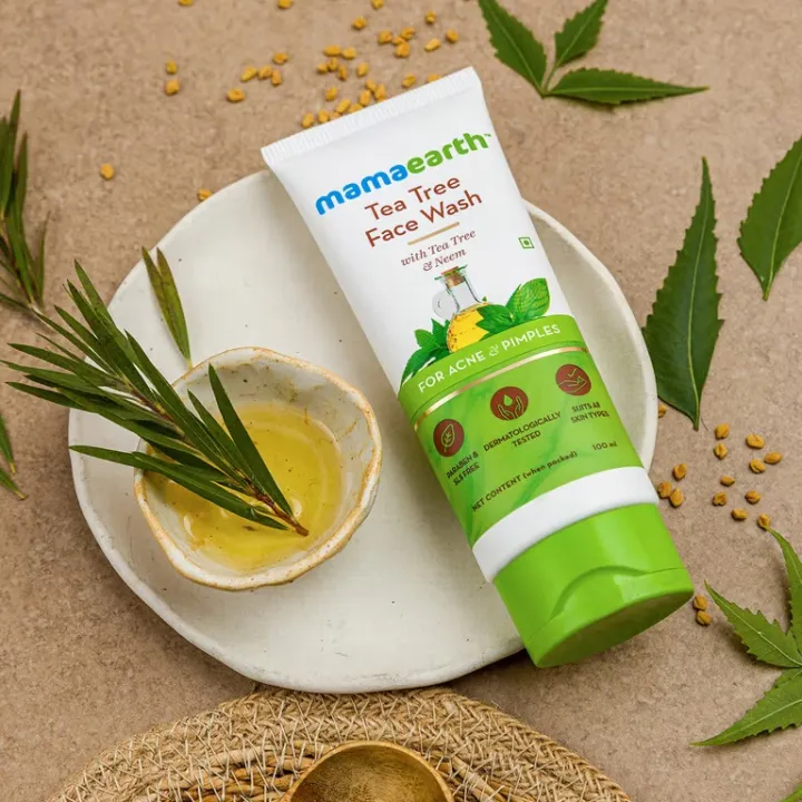 Mamaearth Tea Tree Face Wash 100ml