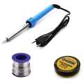 Soldering Iron Set 60W (Iron, Wire, Flux). 