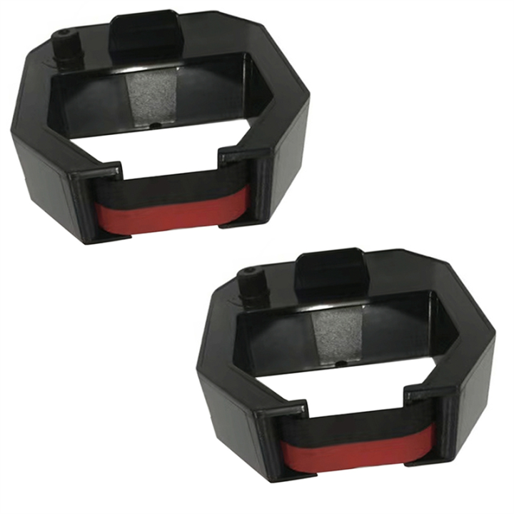Time Attendance Machine Ribbon Attendance Clock Punch Ribbon Punch Card Machine Ribbon for Electronic Timer 2Pcs