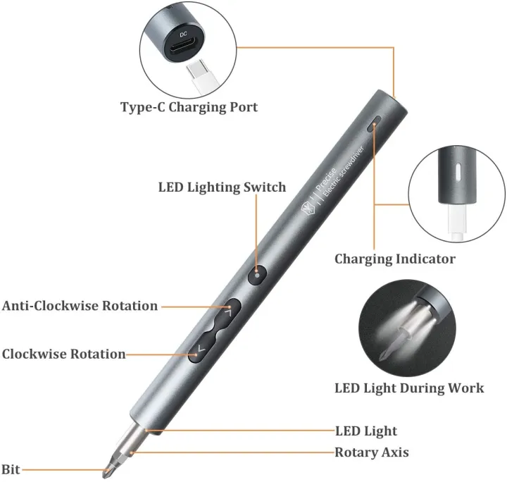 Precision%20Electric%20Screwdriver%20-%2028%20IN%201%20Cordless%20Rechargeable%20Screwdriver%20Sets%20Magnetic%20-%20Battery%20Power%20Screwdriver%20Pen%20Perfect%20for%20Laptop/Cell%20Phone/Watch/PC/Camera%20Repair%20Tool%20Kit%20-%20Image%209