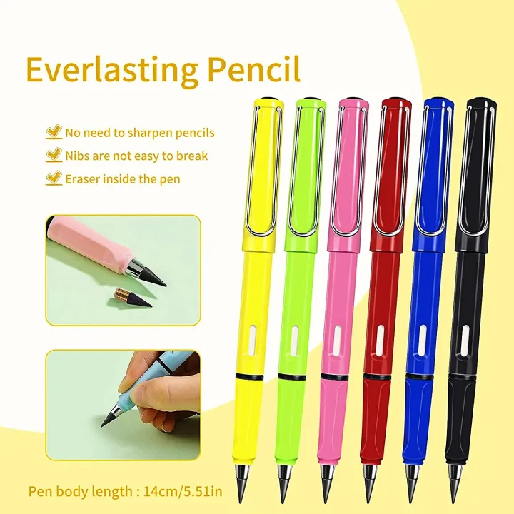 Multicolor%20Never%20Ending%20Pencil%20For%20Children%20-%20Image%203