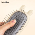 Sutuiying Cute Comb Anti Static Exhaust Air Cushion Comb Home Women 【2025 Version】 Hair Long Curling Fluffy Air Bag Comb Head Massage Comb. 