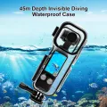 For DJI Osmo Pocket 3 PULUZ 45m Underwater Waterproof Housing Diving Case (Transparent).