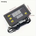 Sutuiying 1PcW3230 Mini Digital Temperature Controller 12V 24V 220V Thermostat Luxury Regulator Heating Control Thermometer regulator With Sensor. 