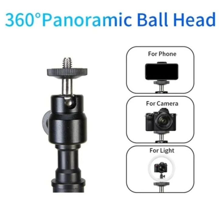 JMARY%20MT-49%20Adjustable%20Table%20Clamp%20Tabletop%20Stand%20%E2%80%93%203-Section%20Adjustable%20Height,%20360%C2%B0%20Swivel%20Head,%20Clamp%20Mount,%201/4%E2%80%9D%20Screw%20for%20Camera/Phone/Light%20-%20Image%204