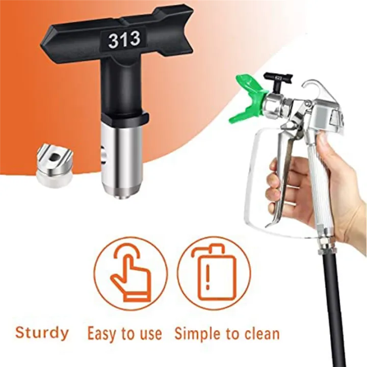 6Pcs%20Sprayer%20Tips%20with%20Seals%20Accessories%20Air-Less%20Tip%20Black,%20Air-Less%20Paint%20Sprayer%20Tips%20Replacement%20Parts%20for%20Most%20Spraying%20-%20Image%205