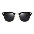 Clubmaster Wayfarer With Polarised Lenses Sunglasses For Unisex. 