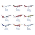 16cm Die-cast Metal Airplane Air Airbus 320 350 340 1/400 Scale Planes Model Airplane Aircraft Model Toys Jessica. 