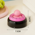 Time Reminder 60 Minutes Countdown Kitchen Timer Magnetic Attraction Durable Cooking Timer Mini Do Not Use Batteries Kitchen Reminder Device Baking. 