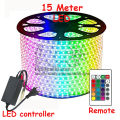 15 Meter RGB Multicolor LED Strip Light Rope Light With Remote Change Controller Waterproof Strip By Bijulipasal. 