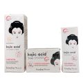 Guanjing Beauty Kojic Acid Skin Care Set 3pc - Soap, Sunscreen & Serum. 