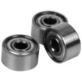Kqueebee 10Pcs Miniature Rubber Sealed Metal Shielded Metric Radial Ball Bearing, MR126 ZZ 6 x 12 x 4MM & 10Pcs 692 ZZ 2X6X3MM. 