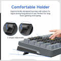 Zifriend AG68 67 Keys with knob Hot-Swappable Switch ABS Keycap Rainbow Gasket Structure Wire N-Keys Rollover Gaming Mechanical Keyboard. 