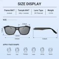 S_way 0.1 Seconds Smart Photochromic Polarized Men's Sunglasses For Driving And Riding Day And Night Fishing Sun Glasses. 
